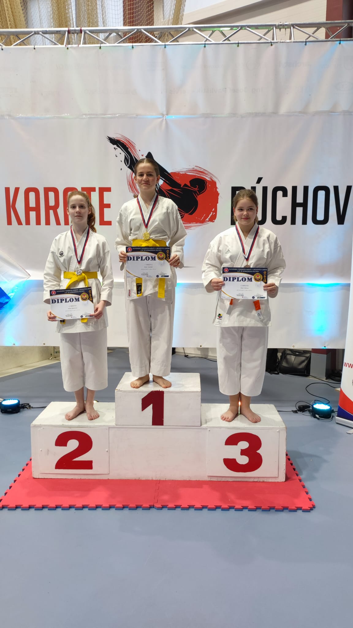 2.kolo Slovenského pohára v karate a kobudo v Púchove
